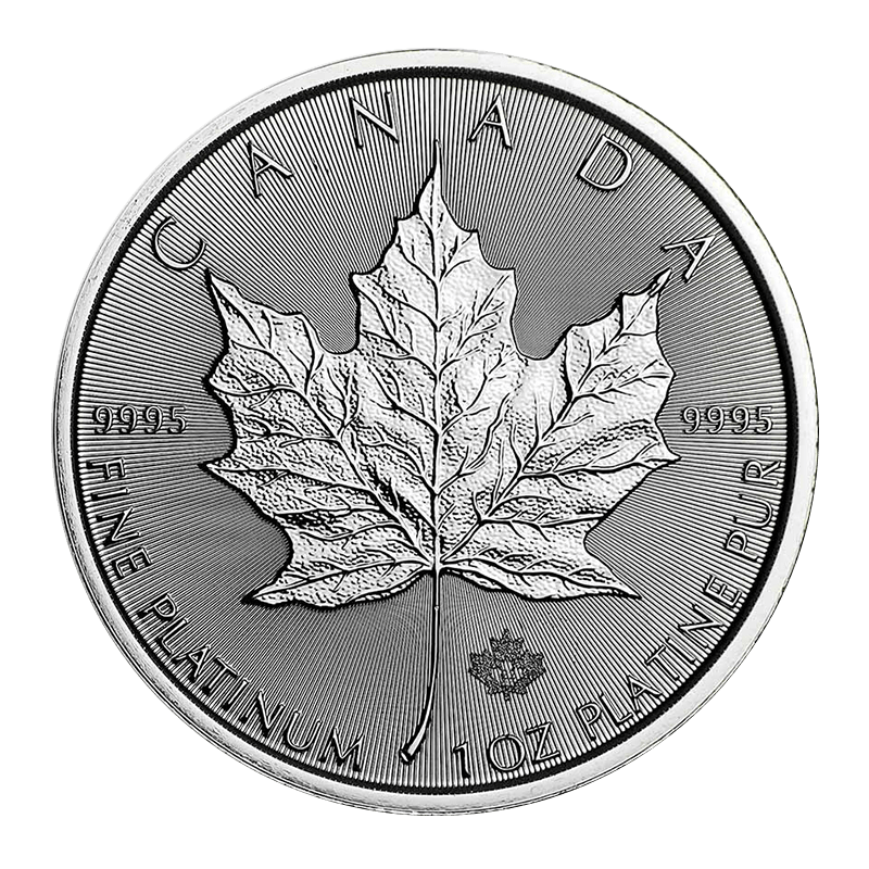 Image pour Pièce Feuille d’érable en platine de 1 oz (2022) à partir de Métaux précieux TD